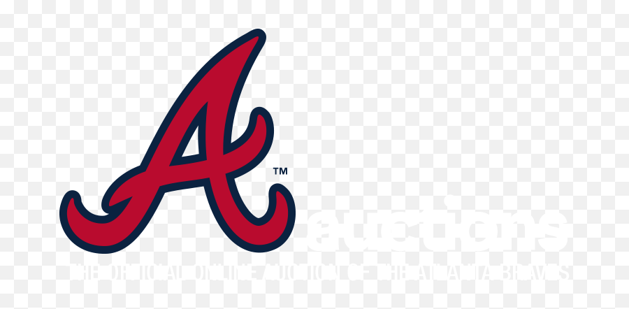 The Official Online Auction Site Of The Atlanta Braves - Logo Atlanta Braves Emoji,Mlb Logo