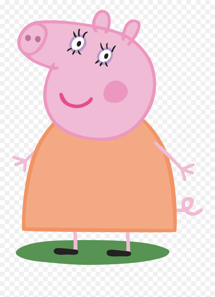 Peppa Pig Png - Mama Peppa Pig Png Emoji,Peppa Pig Png