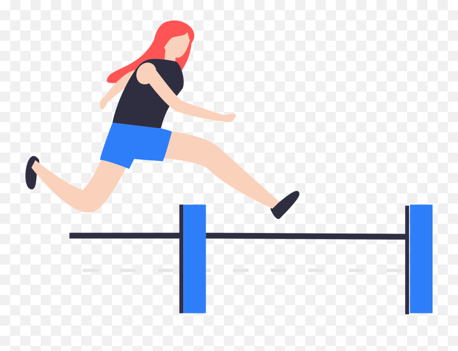 Track And Field Clipart Free Download Transparent Png - Hurdle Emoji,Track Clipart
