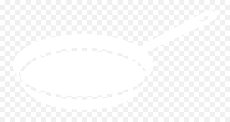 White Menu Icon Of Cast Iron Skillet That Links To Clipart Emoji,Cast Clipart