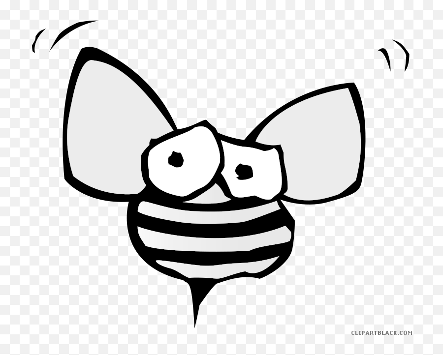Beehive Images Clip Art - Beehive Clip Art Black And White Bug Cartoon Transparent Emoji,Beehive Clipart