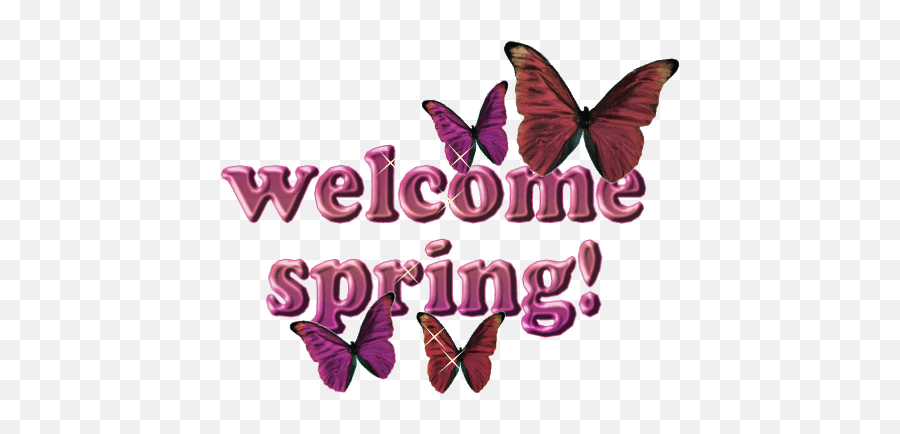 Welcome Spring Banner Clip Art 1 - Welcome Spring Emoji,Spring Clipart