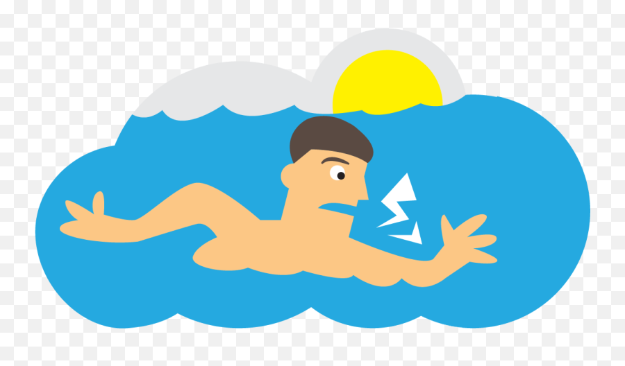 Swimming After Eating - Swimming Emoji,Swimming Clipart