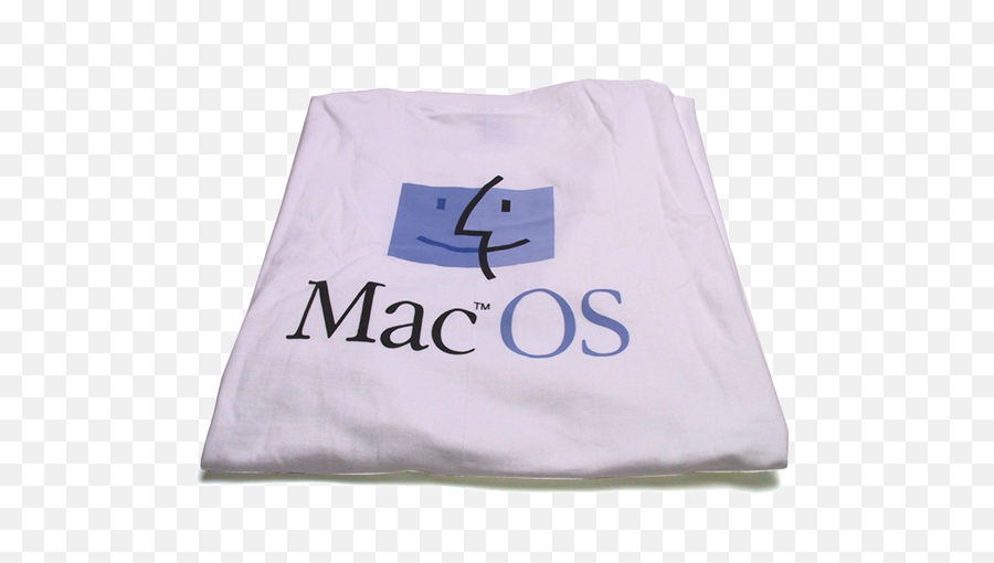 Mac Os Face T - Shirt Mac Os Emoji,Original Apple Logo