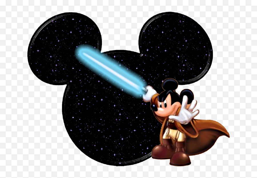 Starwars Clipart Mickey Mouse Starwars Mickey Mouse - Mickey Star Wars Png Emoji,Mickey Mouse Clipart