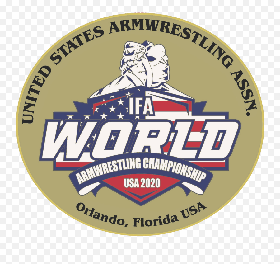 Ifa World Armwrestling Championships Orlando Usa - Poster Emoji,Usa Wrestling Logo