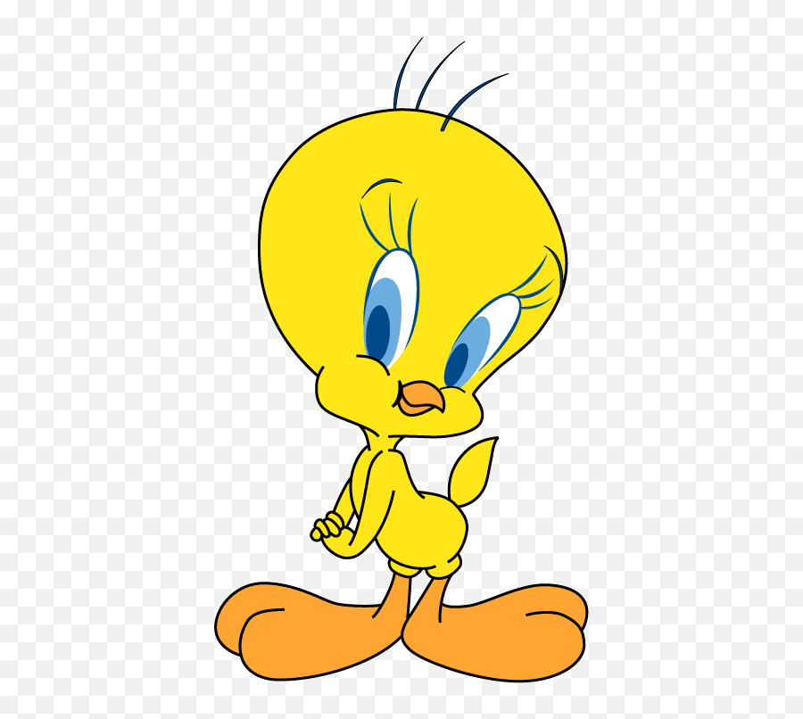 Cartoon Yellow - Clipart Best Tweety Bird Vectorish Emoji,Yellow Clipart