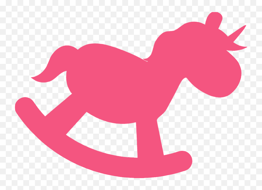 Rocking Unicorn Silhouette - Free Vector Silhouettes Creazilla Animal Figure Emoji,Unicorn Silhouette Png
