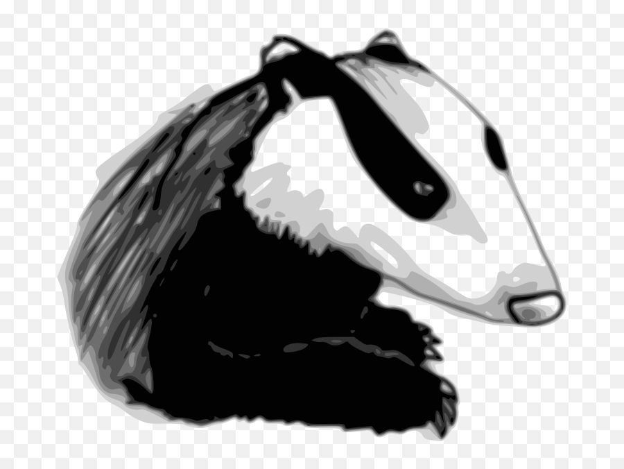 Free Clipart Badger Childoflight - Honey Badger Drawing Transparent Emoji,Skunks Clipart