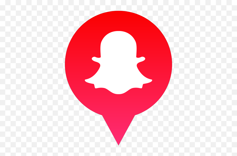 Logo Media Snapchat Social Icon - Snapchat Icon Emoji,Red Snapchat Logo