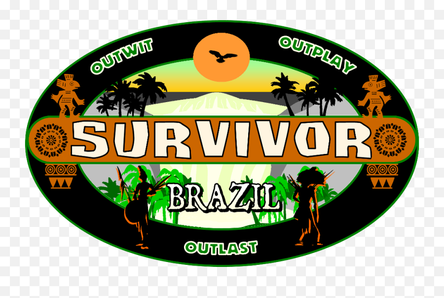 Brazil - Survivor Brazil Emoji,Brazil Logo