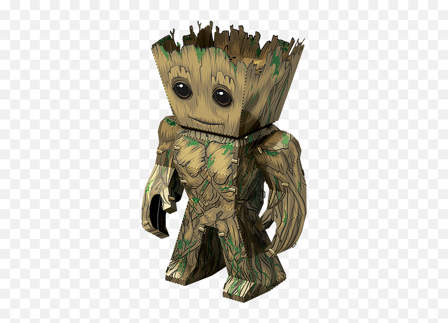 Legends - Groot Metal Earth Groot Emoji,Groot Png