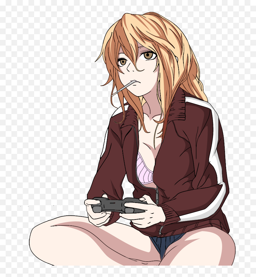 Female Anime Transparent Images Png Arts - Anime Gamer Girl Png Emoji,Anime Transparent