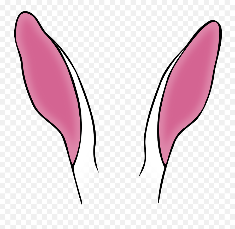 Bunny Ears Clipart - Clip Art Bay Rabbit Ear Transparent Background Emoji,Ears Clipart