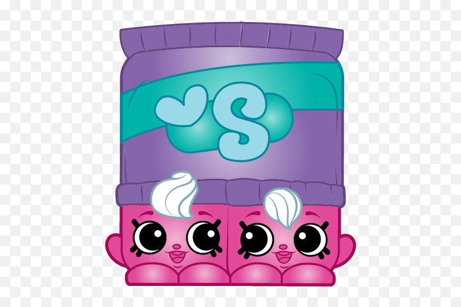 Shopkins Sweet Snacks Clipart - Girly Emoji,Snacks Clipart