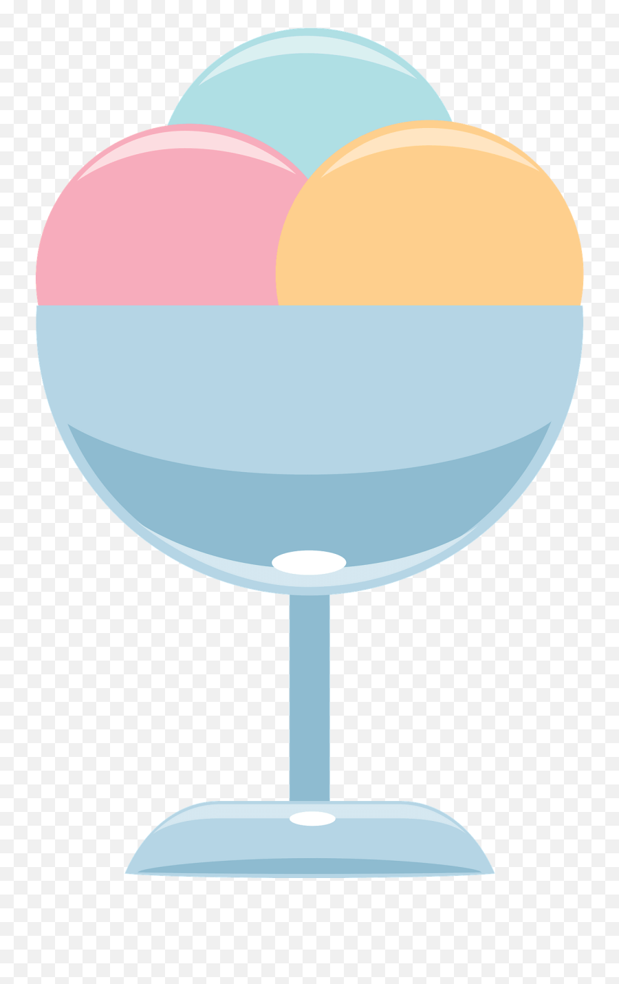 Ice Cream Sundae Clipart Free Download Transparent Png - Wine Glass Emoji,Ice Cream Sundae Clipart