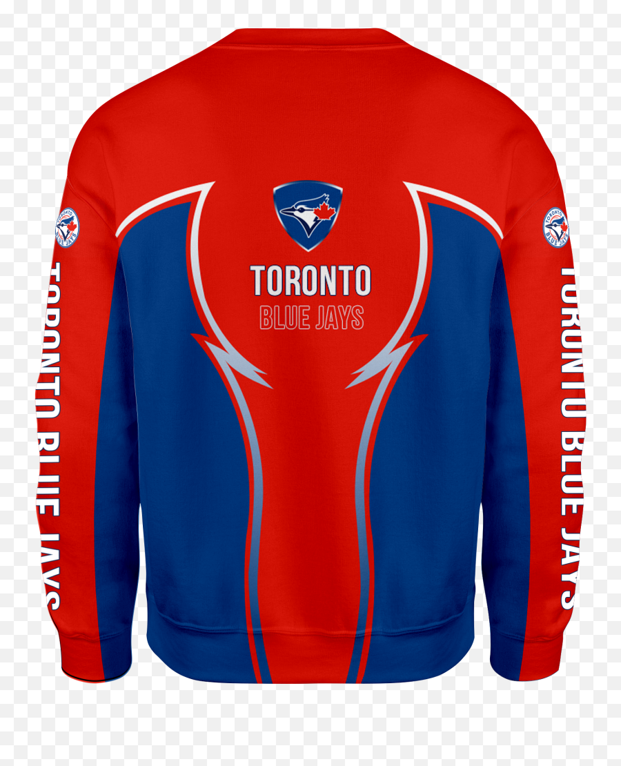 Toronto Blue Jays New All Over Print V1084 - Long Sleeve Emoji,Toronto Blue Jays Logo