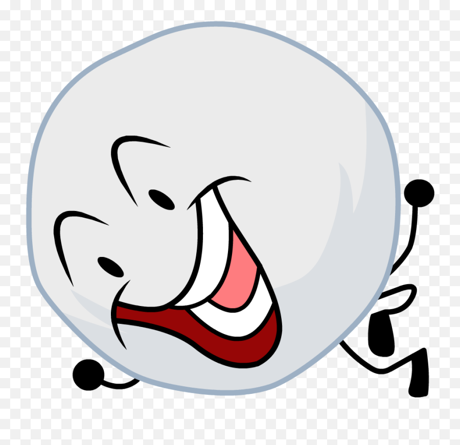 Snowball Clipart Snow Ball Snowball - Bfb Sb Emoji,Snowball Clipart