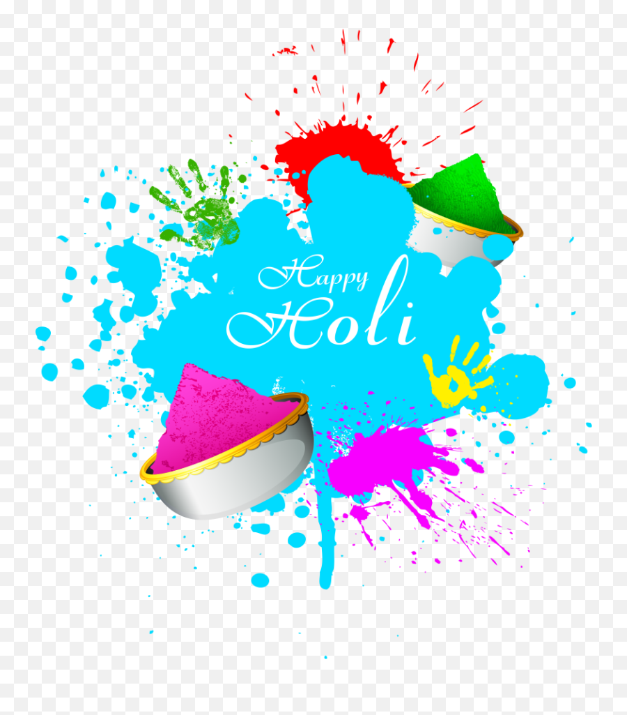 Holi Png Happy Holi Colour Images Free Download - Free Gulal Pichkari Emoji,Happy Png