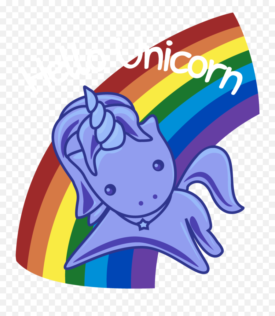 Hello Stamp - Unicorn Bag Altered Carbon Emoji,Altered Carbon Logo