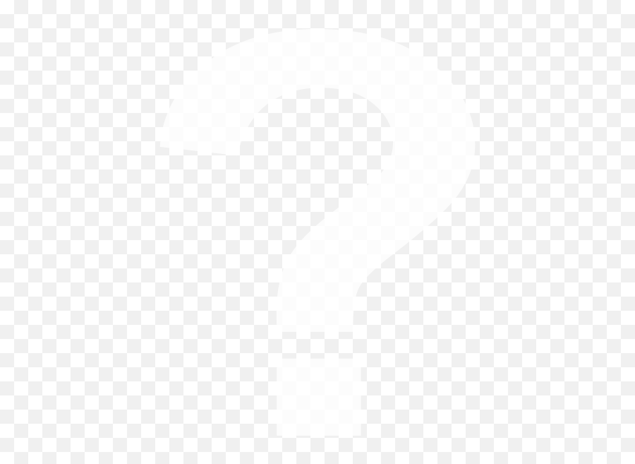 Question Mark White - Psg Logo White Png Emoji,White Question Mark Png