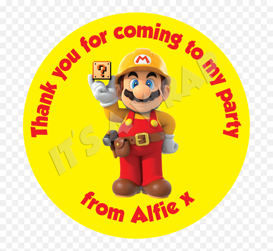 Super Mario Sweet Cone Stickers - Super Mario Maker Super Mario Maker Emoji,Super Mario Maker Png