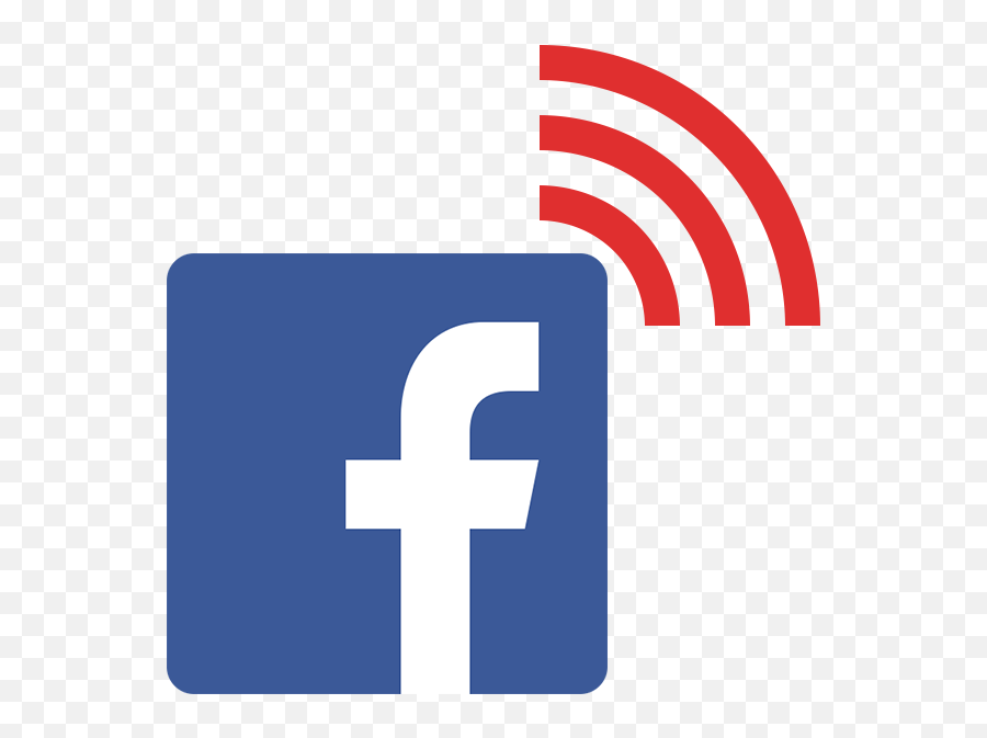 Download Live On Facebook - Full Size Png Image Pngkit Transparent Facebook Vector Logo Emoji,Facebook Live Png