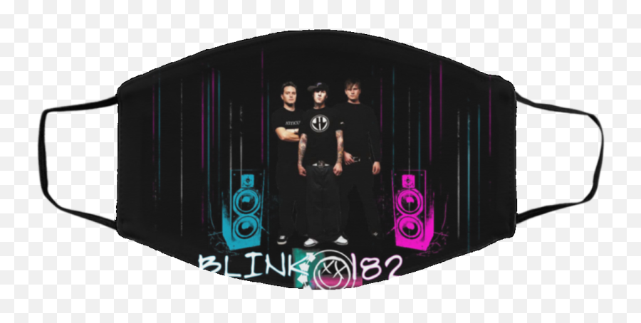 Blink 182 Face Mask - Miceshirt Bye Don Mask Emoji,Blink 182 Logo
