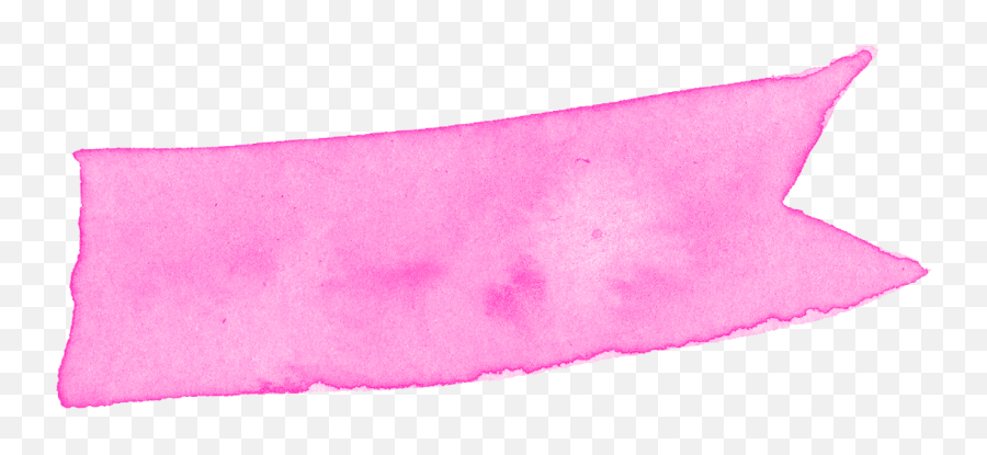 7 Pink Watercolor Ribbon Banner Png Transparent Onlygfxcom - Girly Emoji,Pink Ribbon Png
