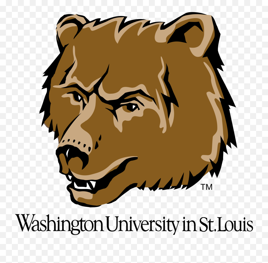 Washington Bears Logo Png Transparent U0026 Svg Vector - Freebie Washington University In St Louis Emoji,Washington University In St Louis Logo
