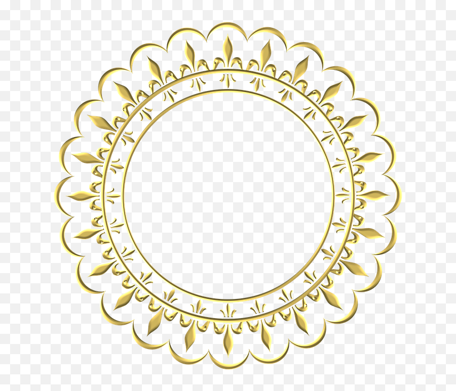 Gold Frame Border Png - Clipart Full Size Wedding Gold Shapes Png Emoji,Gold Frame Png