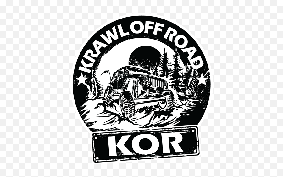 Krawl Off Road - Automotive Decal Emoji,Road Png