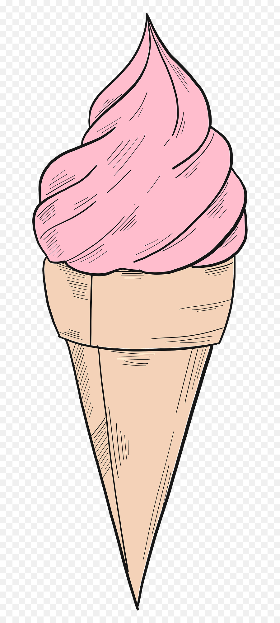 Ice Cream Clipart Free Download Transparent Png Creazilla - Girly Emoji,Ice Cream Clipart