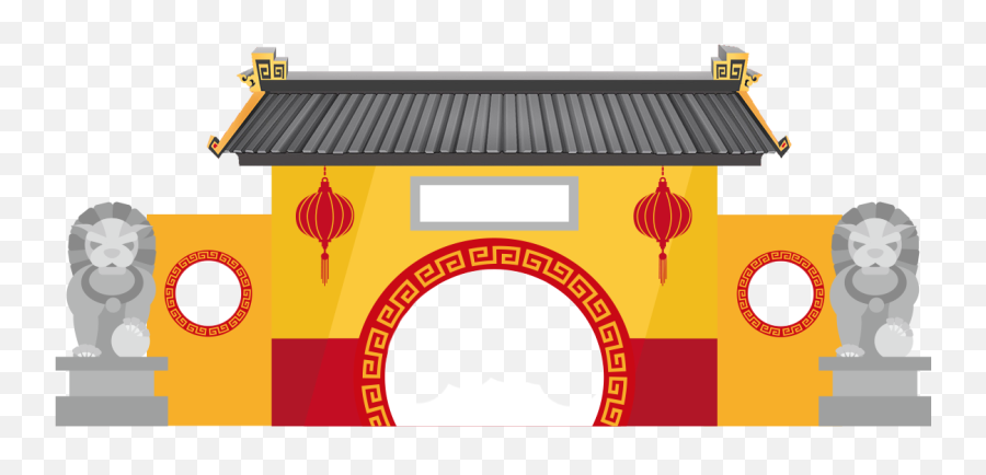 Chinese Temple Miu1ebfu Cartoon - Temple 1500x800 Png Emoji,Temple Png