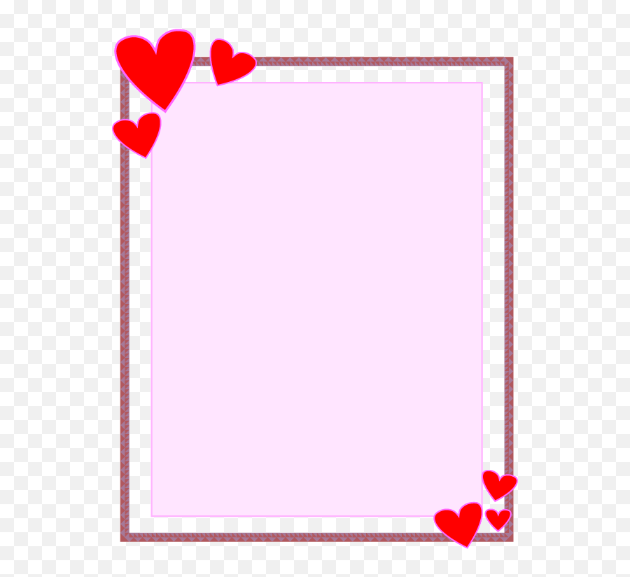 Borders For Paper Crafts And Scrapbooking Hearts Page Edge - Sheet Borders Emoji,Heart Border Clipart