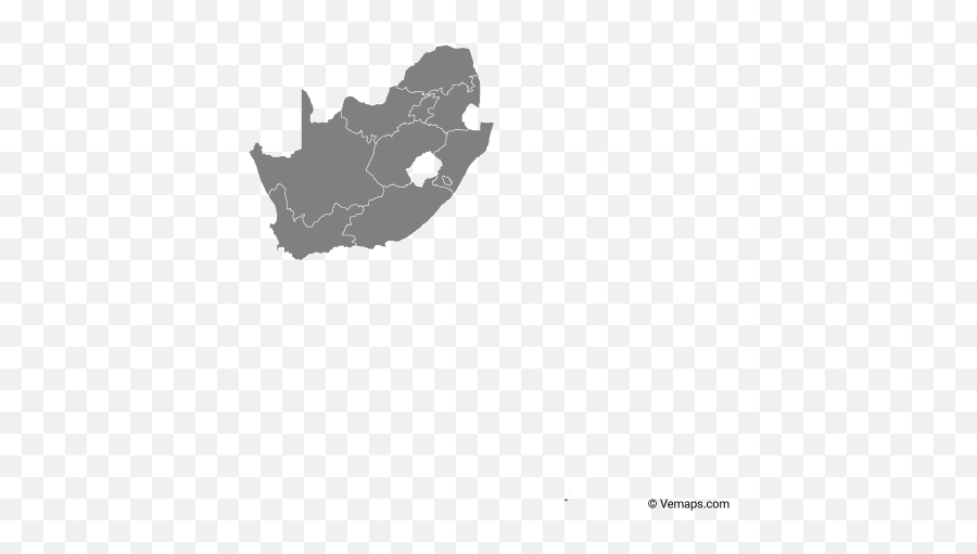 Vector Maps Of South Africa - South Africa Vector Map Emoji,Africa Png
