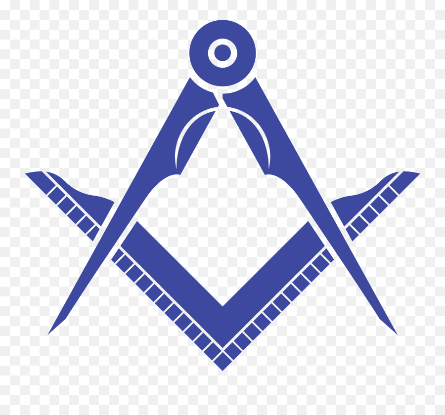 Masonic Square And Compass Png - Freemason Symbol Png Emoji,Mason Logo