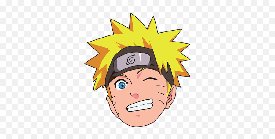 Anime Face Png - Transparent Naruto Head Png Emoji,Anime Face Transparent