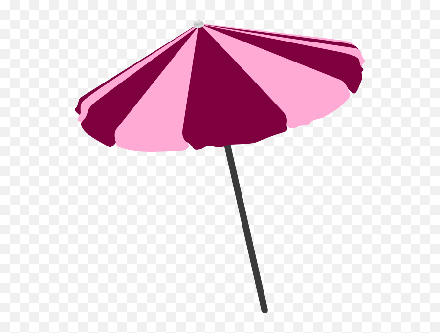 Pink Beach Umbrella Clipart - Pool Party Vectores Png Emoji,Beach Umbrella Clipart