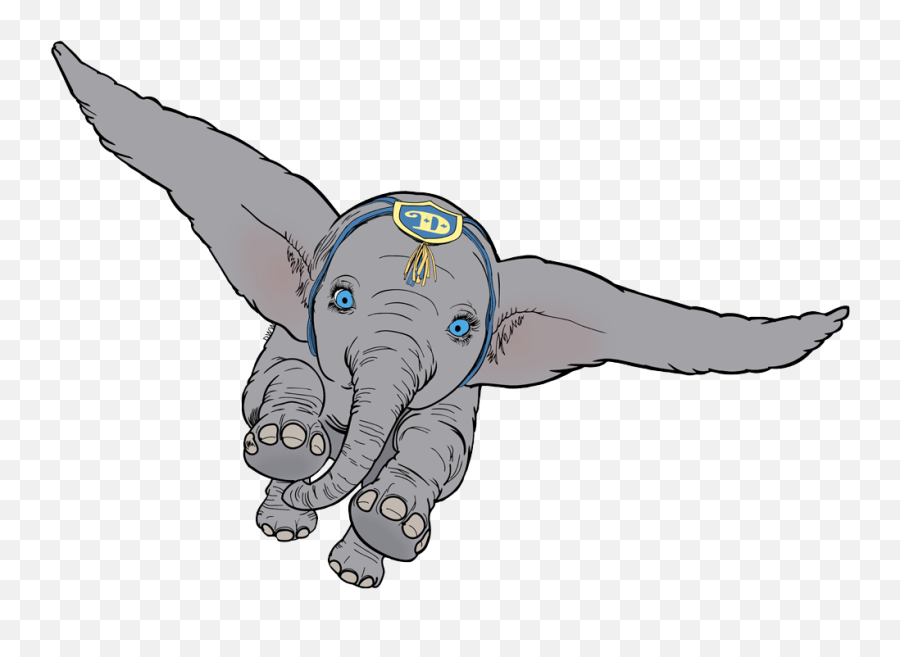Dumbo Live - Action Clip Art Disney Clip Art Galore Disney Live Action Clipart Emoji,2019 Clipart