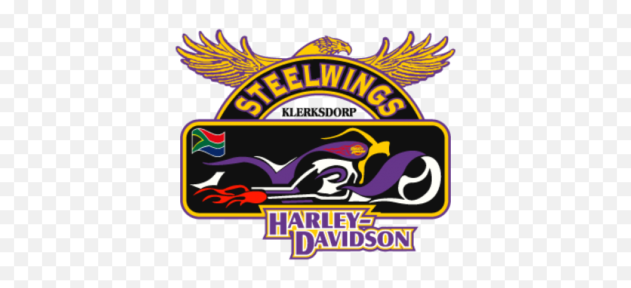 Steelwings Harley Davidson Vector Logo - Wing Harley Davidson Vector Emoji,Harley Davidson Logo Vector