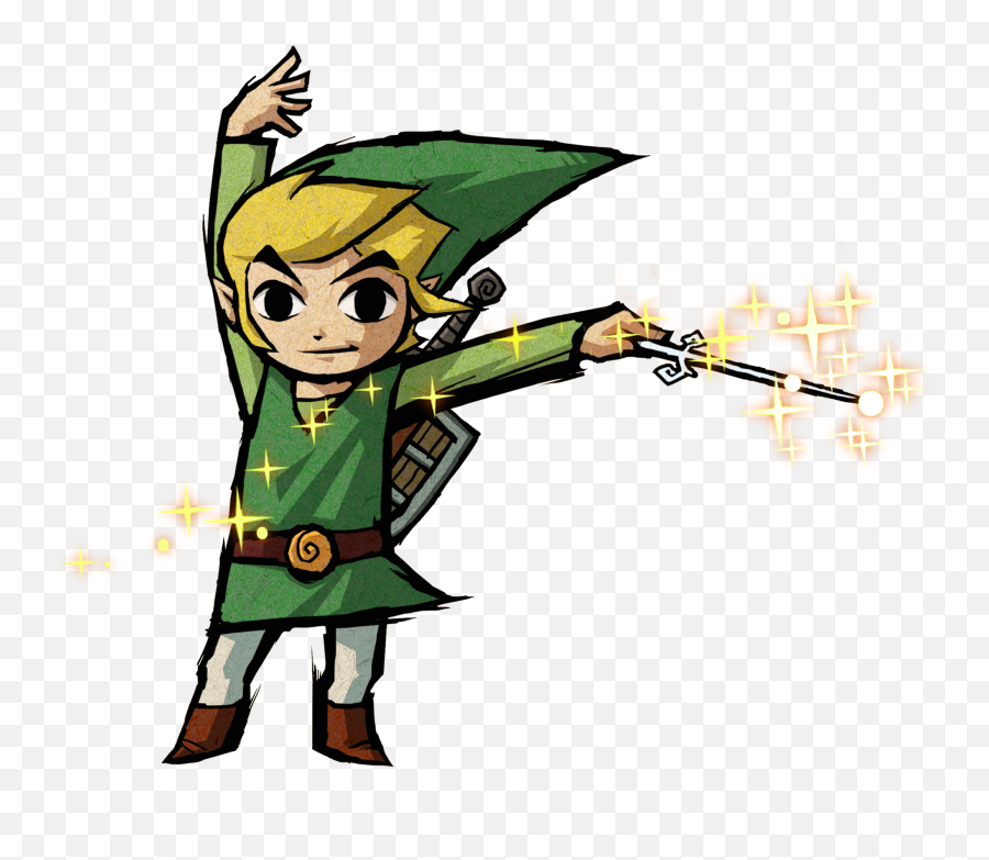 Zelda Clipart Cartoon - Link The Legend Of Zelda Wind Waker Link Wind Waker Emoji,Zelda Png