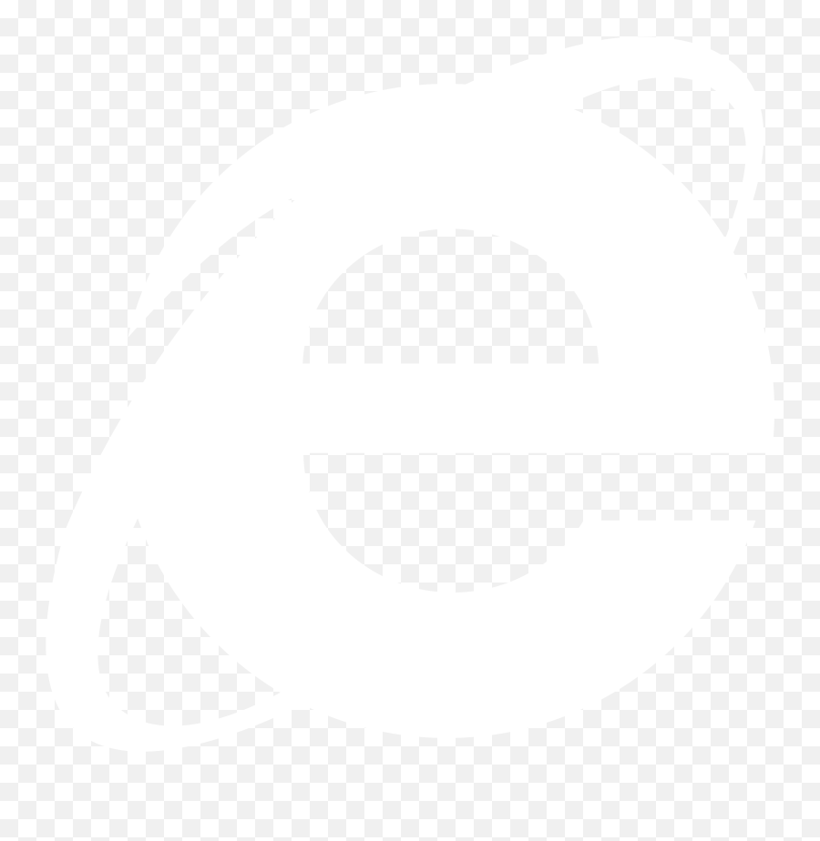 Black And White Internet Logo - Logodix Windows 8 Internet Explorer Tile Emoji,Internet Logo