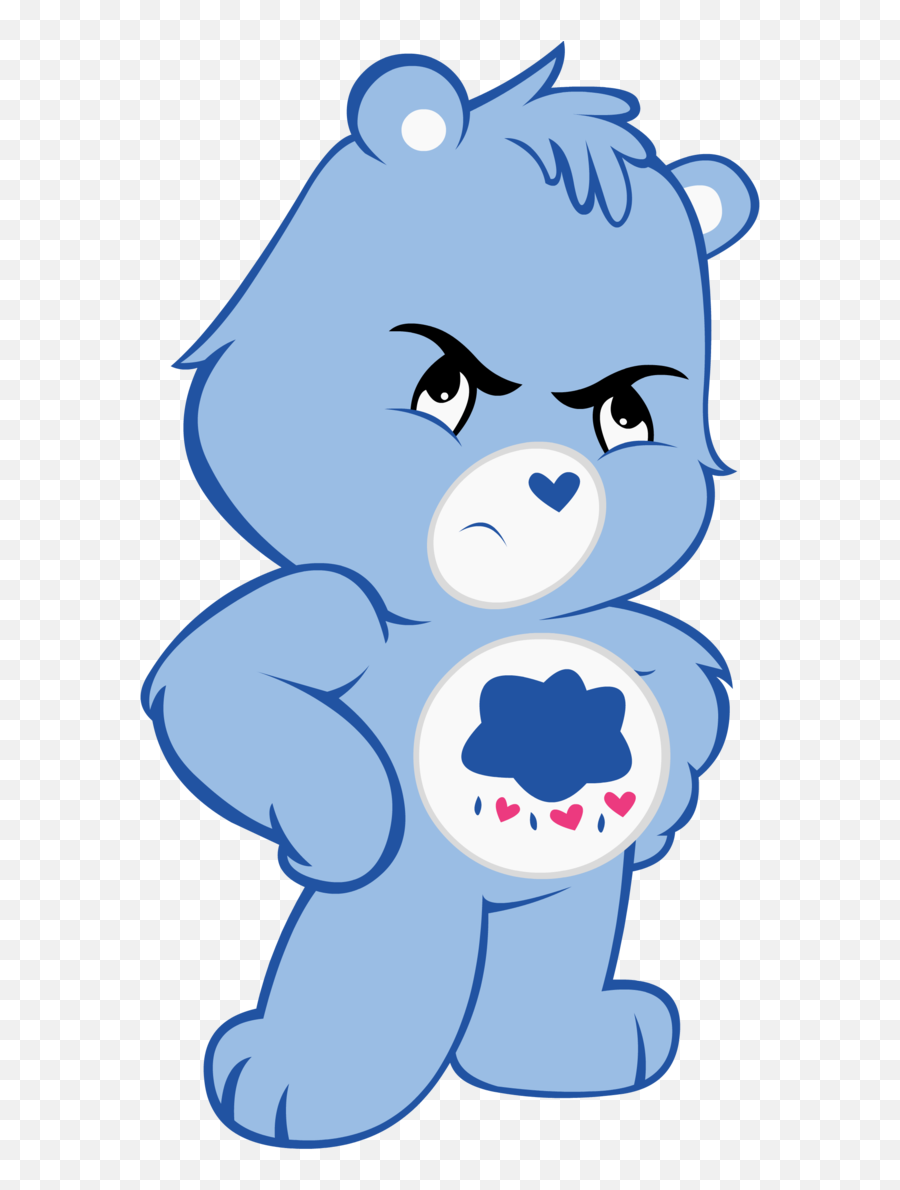 Care Bear Clip Art With Photos Medium - Grumpy Bear Care Bear Emoji,Care Bear Clipart