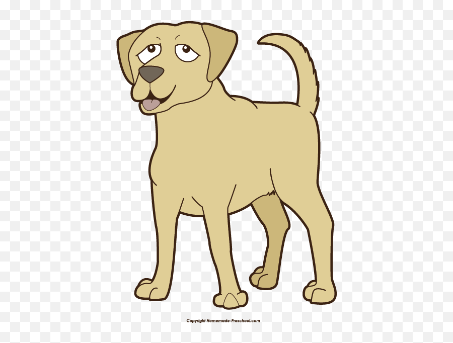 Labrador Dog Clipart - Animal Figure Emoji,Labrador Clipart