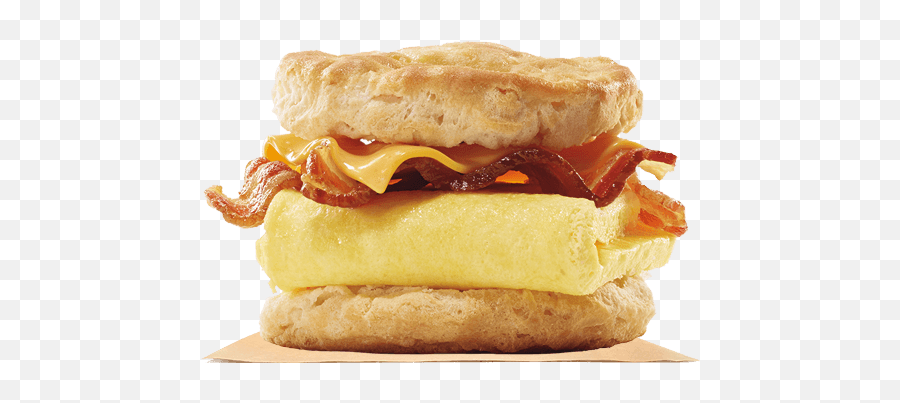 Bacon Egg U0026 Cheese Biscuit Burger King Bahamas Emoji,Bacon Transparent Background