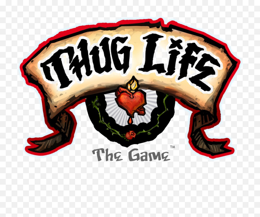 Download Hd Thug Life Logo Png Emoji,Life Game Logo