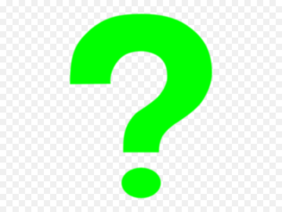 Green Question Mark Emoji,Any Questions Clipart