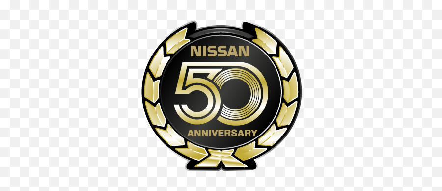 Nissan 50 Anniversary Vector Logo Emoji,Nissan Skyline Logo