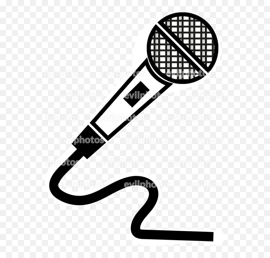 Microphone Drawing Emoji,Microphone Clipart Transparent Background